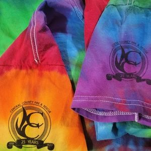 3 Dyenomite T shirts